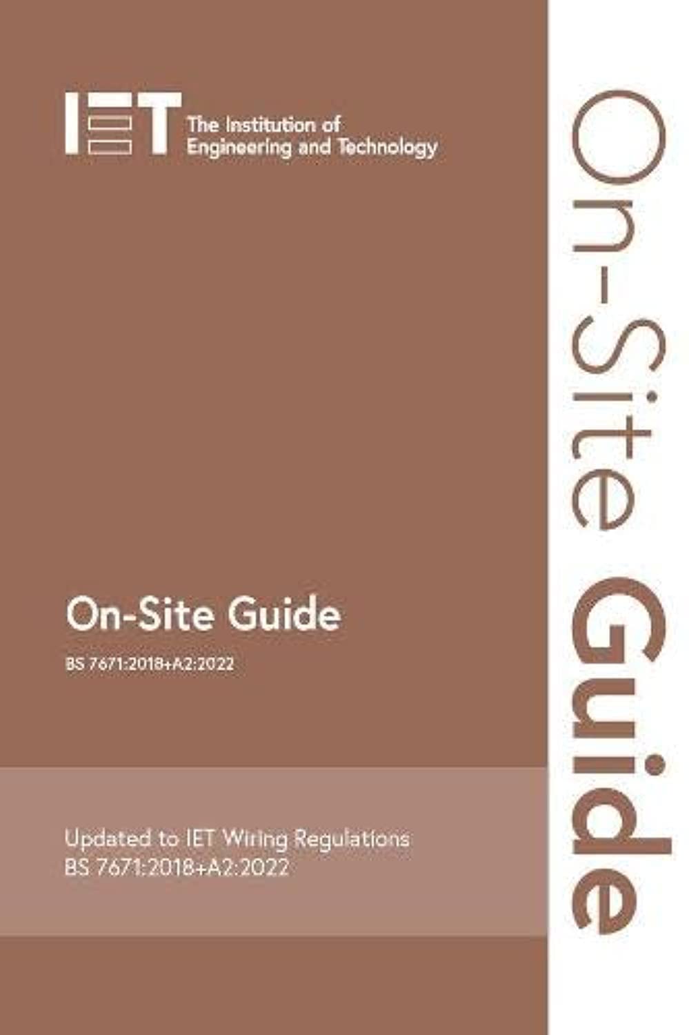On-Site Guide (BS 7671:2018+A2:2022): 1 (Electrical Regulations)