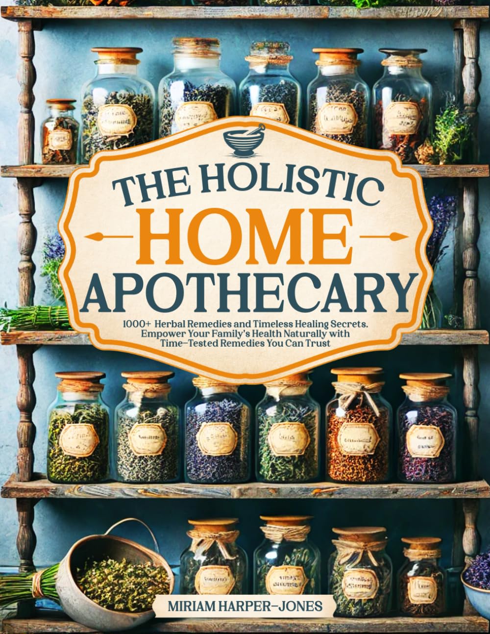 The Holistic Home Apothecary Book: 1000+ Herbal Remedies and Timeless Healing Secrets. Empower Your Family’s Health Naturally with Time-Tested Remedies You Can Trust