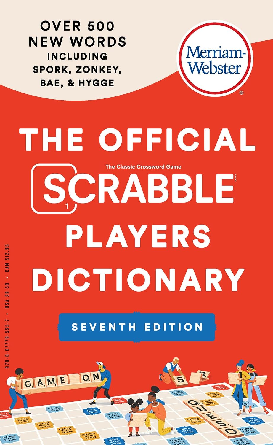 The Official SCRABBLE Players Dictionary, 7th Ed., Great Gift for SCRABBLE Lovers