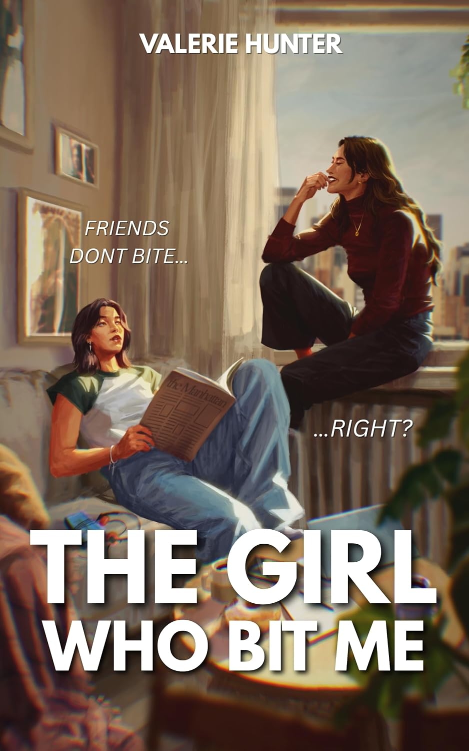 The Girl Who Bit Me: A Sapphic Vampire Romance