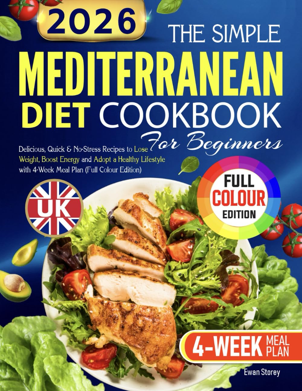 The Simple UK Mediterranean Diet Cookbook for Beginners