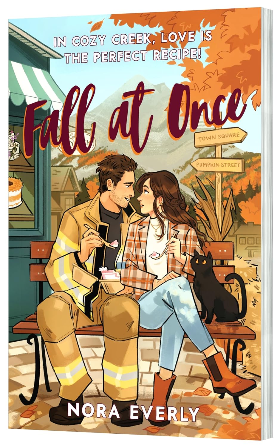 Fall at Once: A Small Town, Autumn-Inspired, Single Dad Firefighter Rom Com (Cozy Creek Collection, 2)