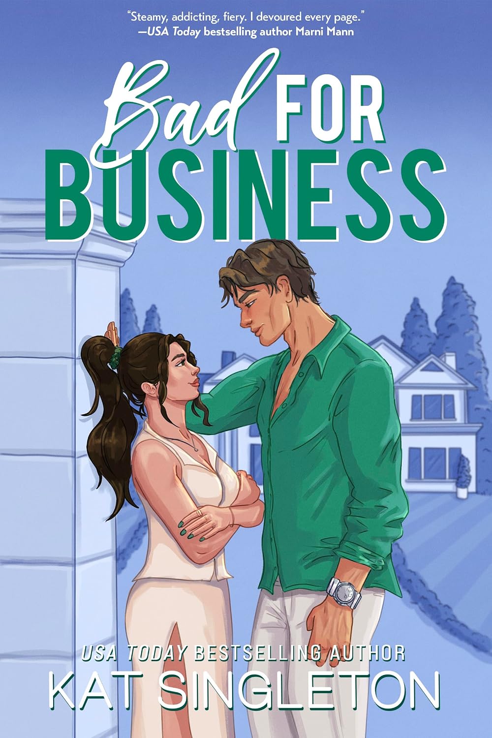 Bad for Business: A Hate to Love Forced Proximity Billionaire Romance (Pembroke Hills Book 2)