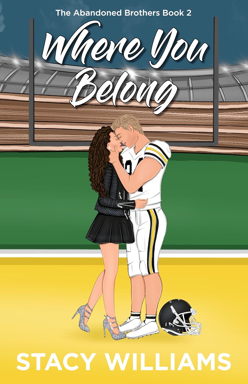 Where You Belong: A Slow Burn Enemies to Lovers Vibes Sports Romance (The Abandoned Brothers Book 2)