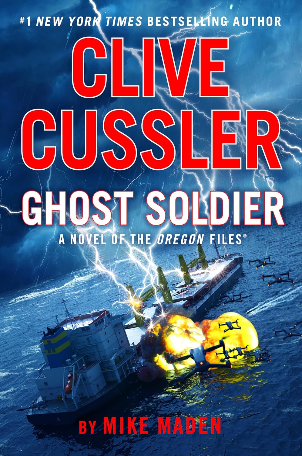 Clive Cussler Ghost Soldier (The Oregon Files Book 18)