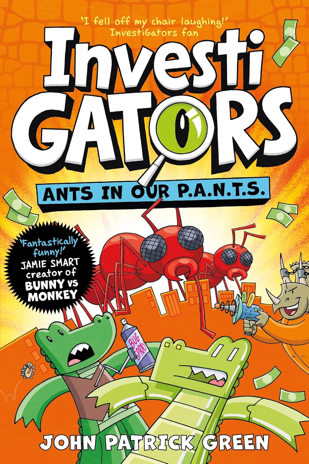 InvestiGators: Ants in Our P.A.N.T.S.: A Laugh-Out-Loud Comic Book Adventure!: 4