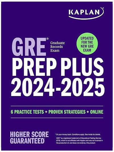 GRE Prep Plus 2024-2025: Your Ultimate Guide to GRE Success (Kaplan Test Prep)