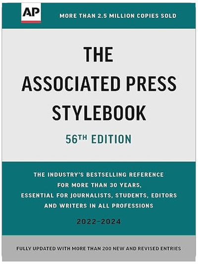 The Associated Press Stylebook: 2022-2024
