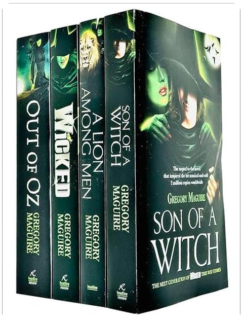 Wicked Years Series 4 Books Collection Set (Wicked, Son of a Witch, A Lion Among Men & Out of Oz)