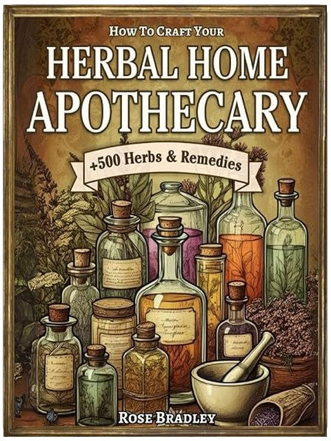 How to Craft Your Herbal Home Apothecary: 500+ Herbs and Natural Remedies for Everyday Health | Your A-Z Guide to Make DIY Healing Tinctures, Teas, Decoctions, Syrups, Essential Oils, and More