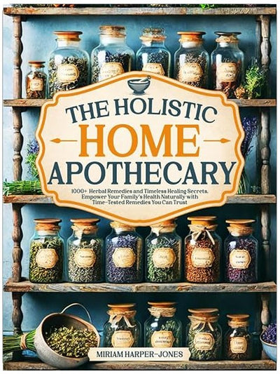 The Holistic Home Apothecary Book: 1000+ Herbal Remedies and Timeless Healing Secrets. Empower Your Family’s Health Naturally with Time-Tested Remedies You Can Trust