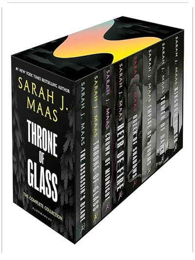 The Complete Throne of Glass Collection Full Series Set By Sarah J. Maas_Best Selling Book (2021)
