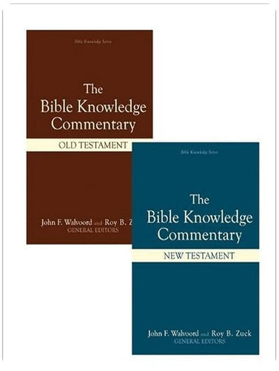 Bible Knowledge Commentary (2 Volume Set) (Bible Knowledge Series)