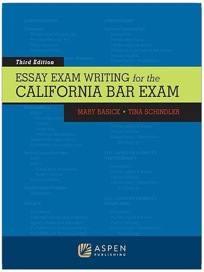 Essay Exam Writing for the California Bar Exam (Bar Review Series)