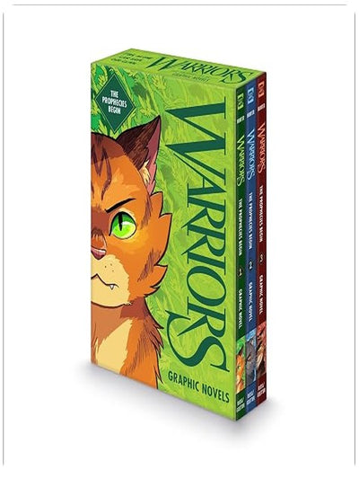 The Warriors Graphic Novel Box Set: The Prophecies Begin: The Complete First Arc, Books #1-#3