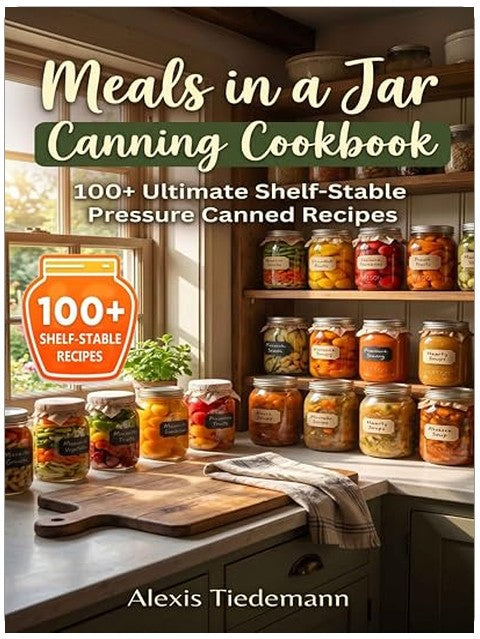 Meals in a Jar Canning Cookbook: 100+ Ultimate Shelf-Stable Pressure Canned Recipes