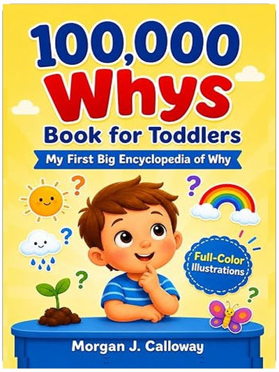 100000 Whys Book for Toddlers: My First Big Encyclopedia of Why : A Full-Color Illustrated Children Book for Kids Ages 1 - 4