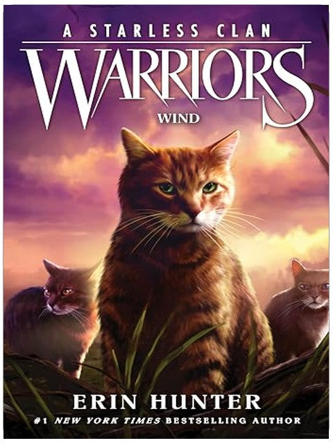 Warriors: A Starless Clan #5: Wind: Frostpaw exposes RiverClan's ruthless usurper Splashtail while Nightheart and Sunbeam face divided loyalties—for ages 8-12