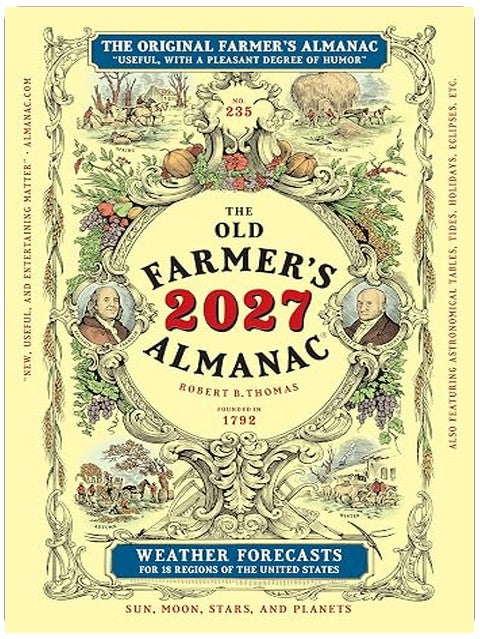 The 2027 Old Farmer's Almanac Trade Edition