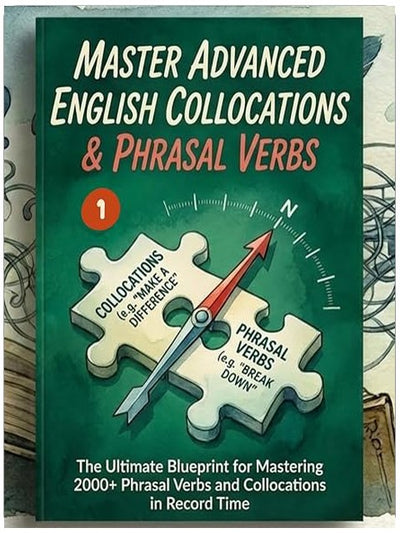 Master Advanced English Collocations & Phrasal Verbs: The Ultimate Blueprint for Mastering 2000+ Phrasal Verbs and Collocations in Record Time (Book 1). (ADVANCED ENGLISH GRAMMAR & VOCABULARY 6)