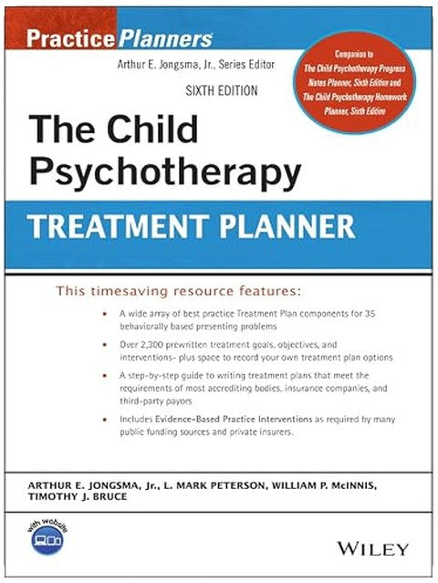 The Child Psychotherapy Treatment Planner (PracticePlanners)